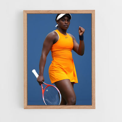 ap-sloane stephens-5 cadre Bois clair