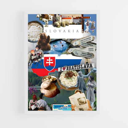 ap-slovakia flag-2 cadre Blanc