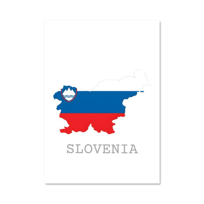 Poster Slovénie Éternelle