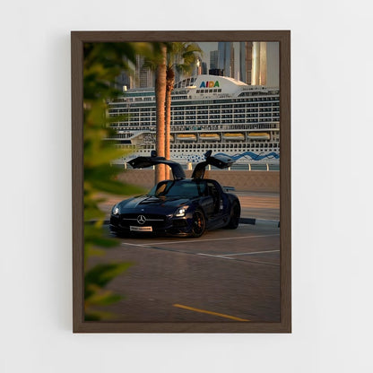 ap-sls amg-6 cadre Bois foncé