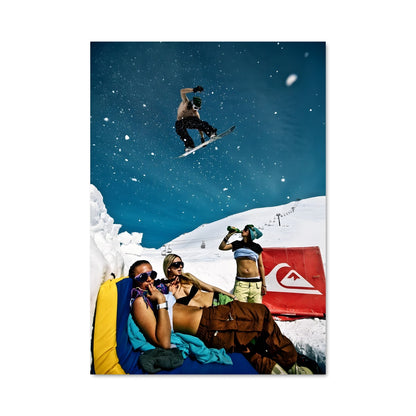 Poster Vol de Neige