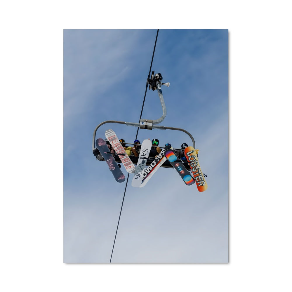 Poster Snowboarding 75753