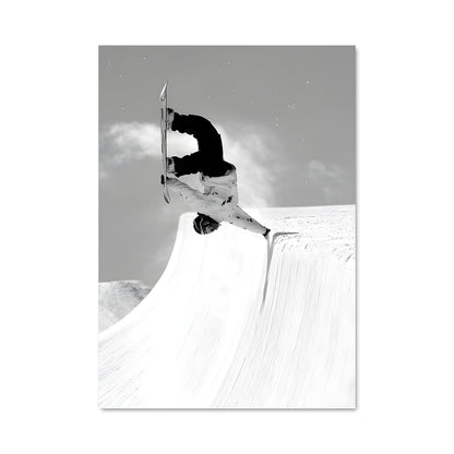 Poster Snowboarding 75756
