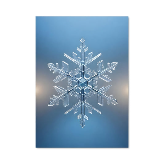 Poster Snowflake 97720