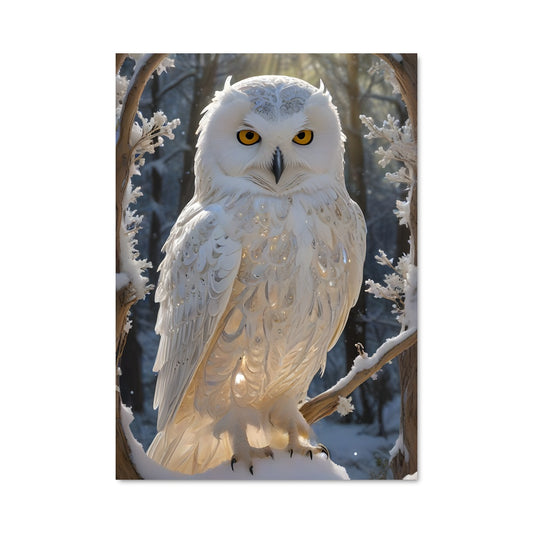 Poster Snowy owl 84377