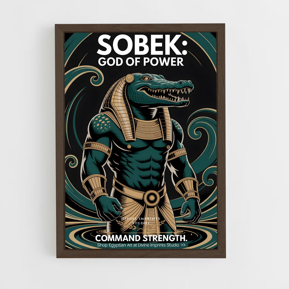 ap-sobek-4 cadre Bois foncé