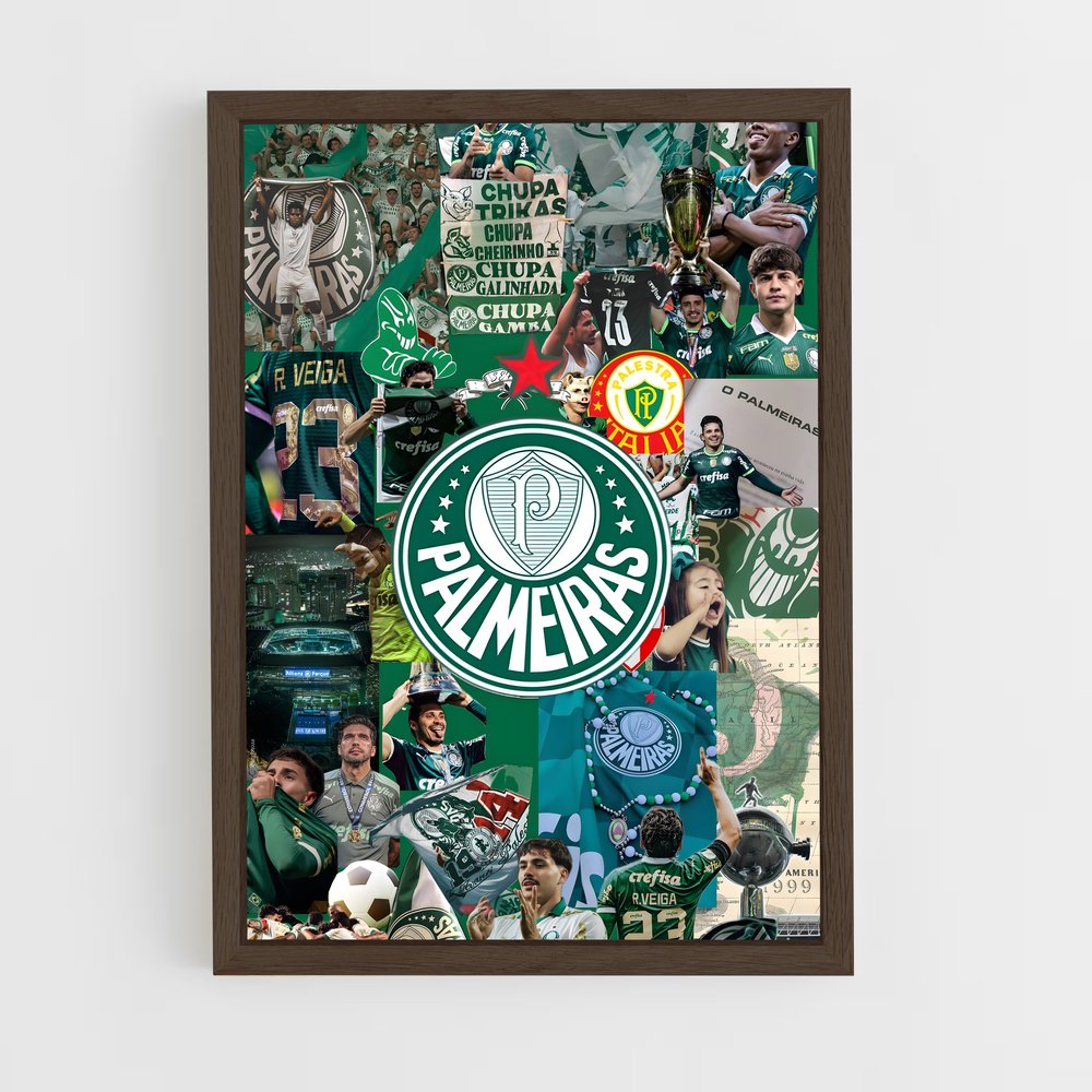 ap-sociedade esportiva palmeiras-3 cadre Bois foncé
