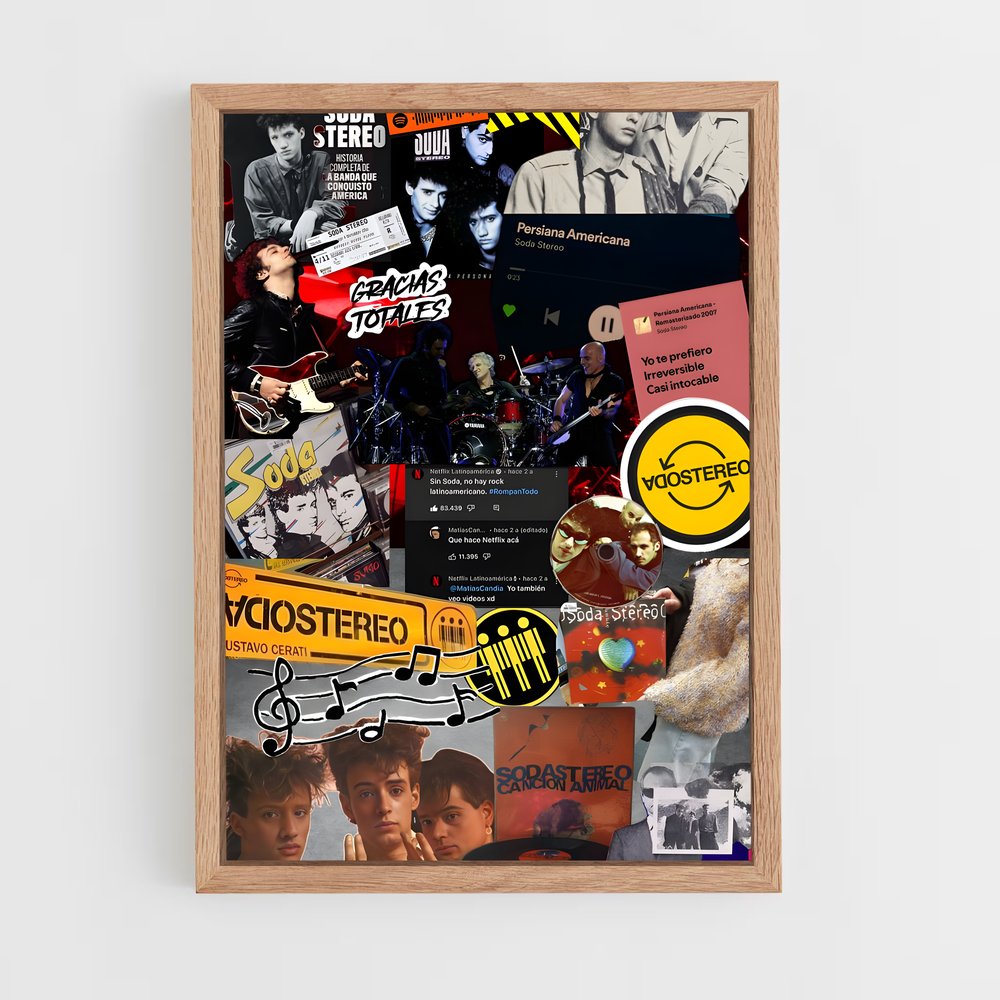ap-soda stereo-1 cadre Bois clair