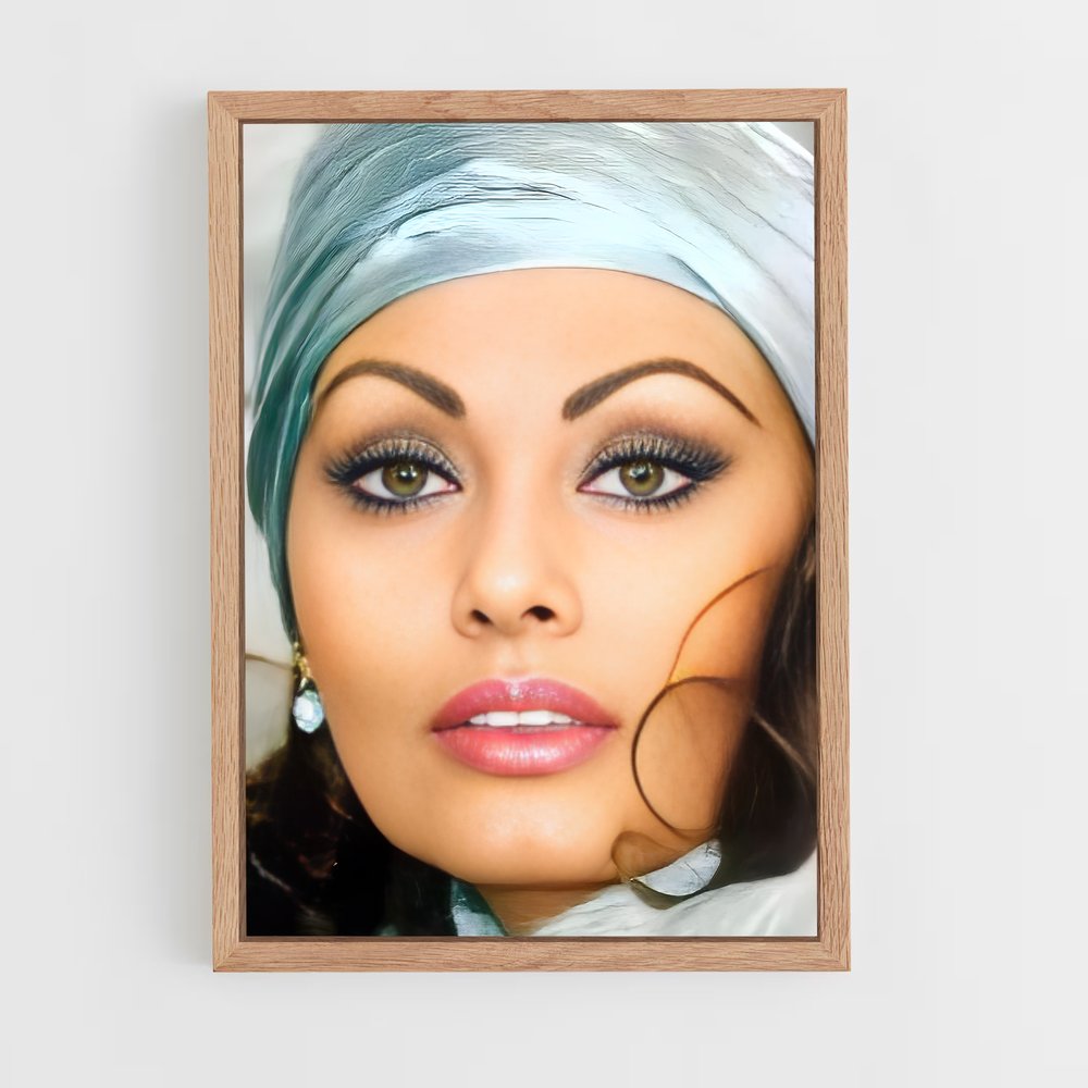 ap-sofia loren-10 cadre Bois clair