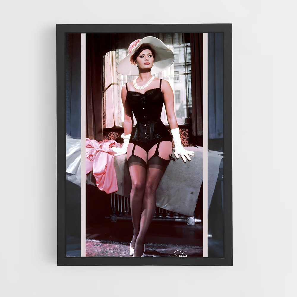 ap-sofia loren-4 cadre Noir