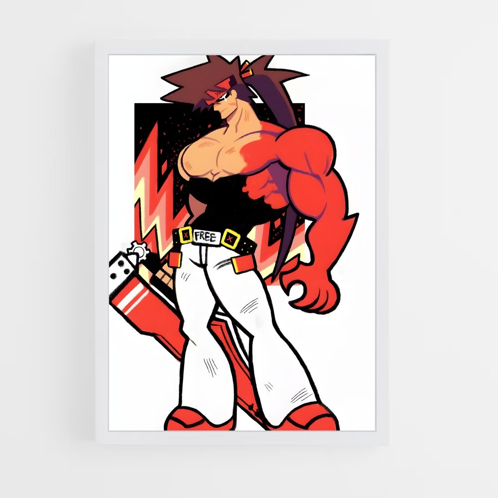 ap-sol badguy-3 cadre Blanc