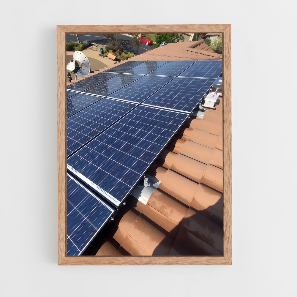 ap-solar panels-7 cadre Bois clair