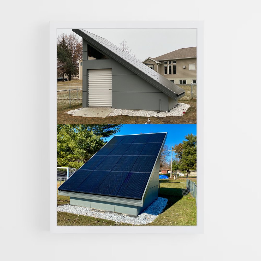 ap-solar panels-8 cadre Blanc