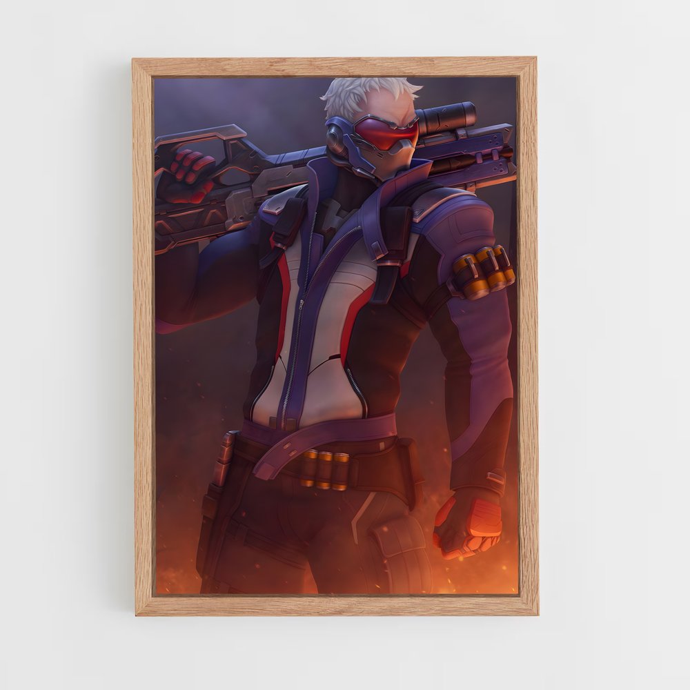 ap-soldier 76-1 cadre Bois clair