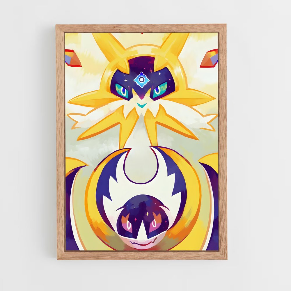 ap-solgaleo-6 cadre Bois clair