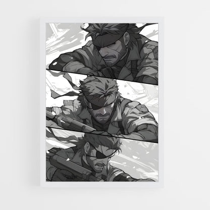 ap-solid snake-1 cadre Blanc