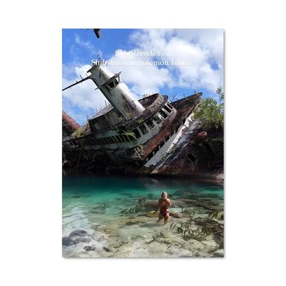 Poster Plongée au Cœur des Îles