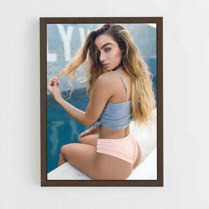 ap-sommer ray-3 cadre Bois foncé