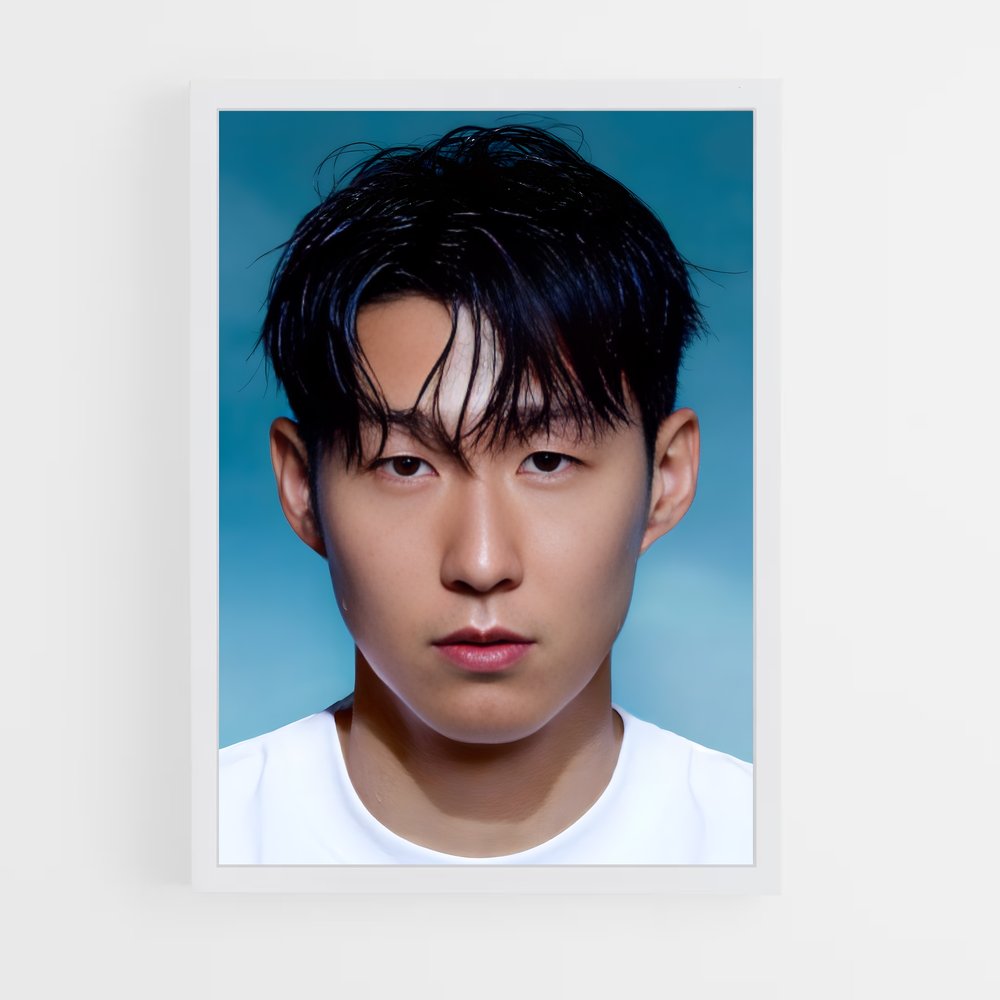 ap-son heung-min-7 cadre Blanc