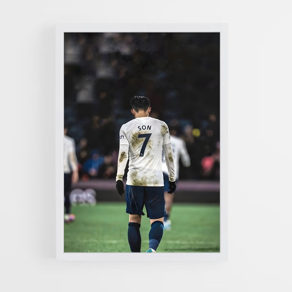 ap-son heung-min-9 cadre Blanc