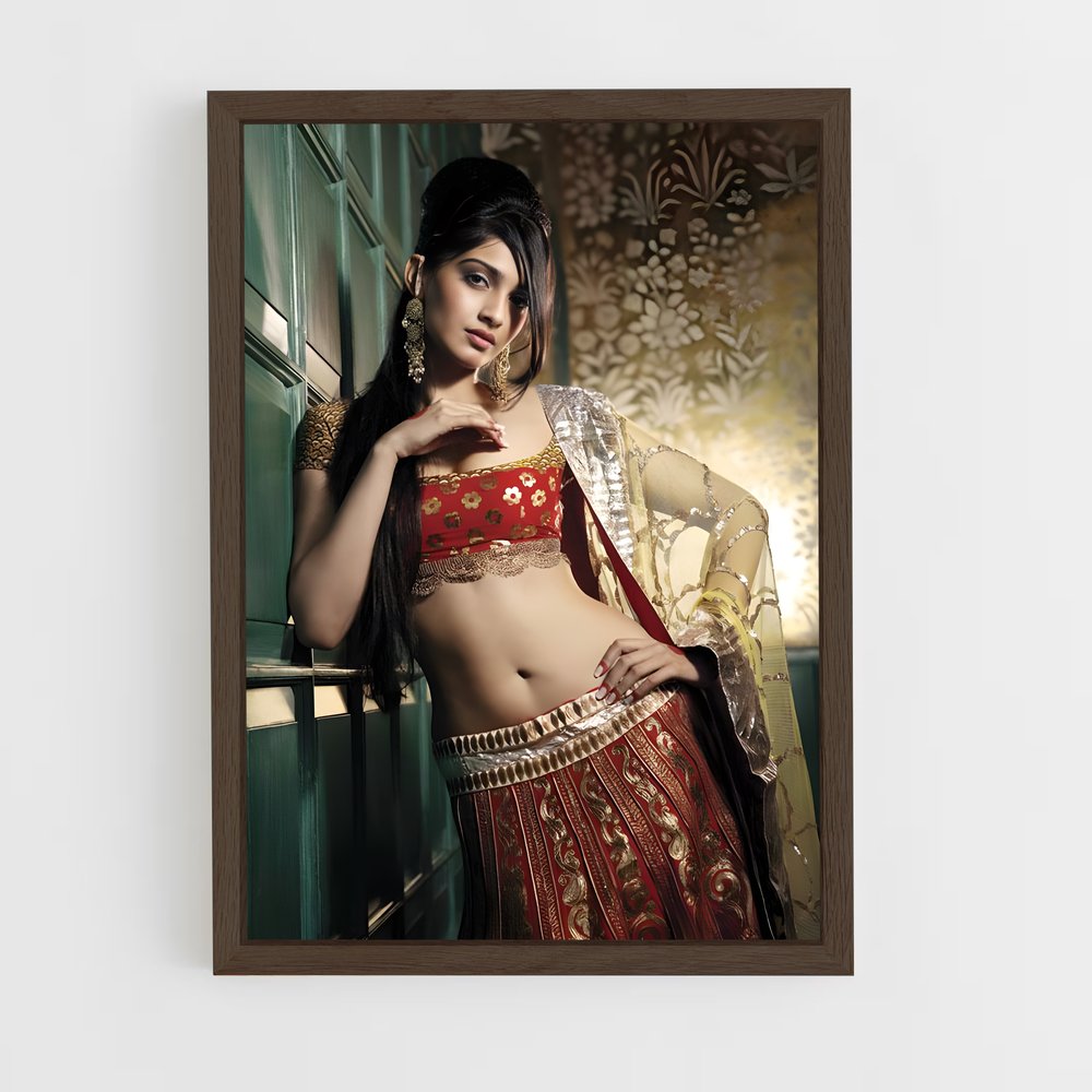 ap-sonam kapoor-4 cadre Bois foncé