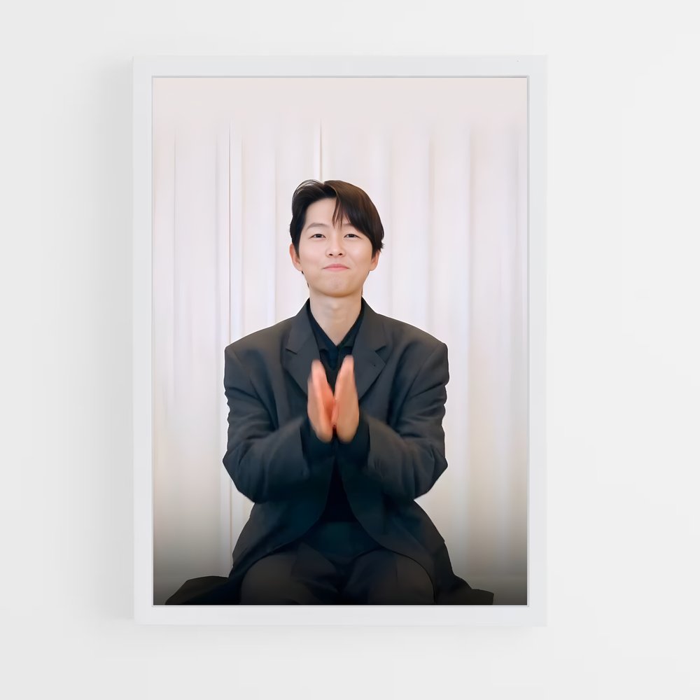 ap-song joong-ki-9 cadre Blanc