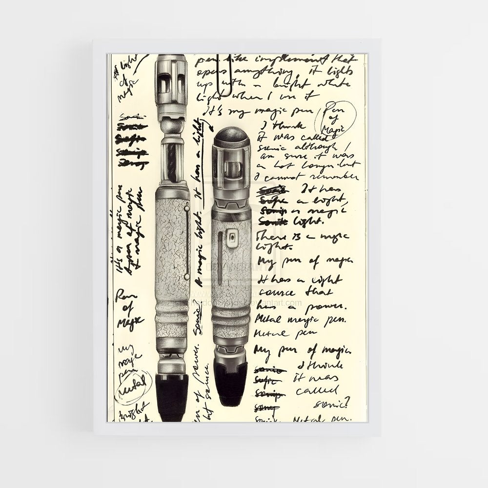ap-sonic screwdriver-1 cadre Blanc