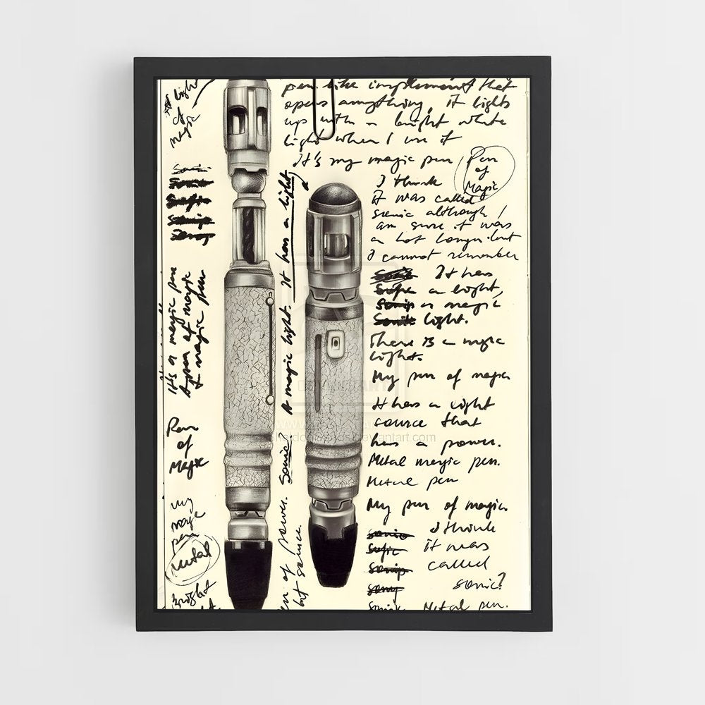 ap-sonic screwdriver-1 cadre Noir