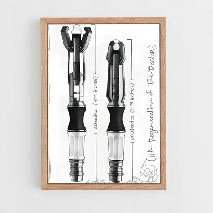 ap-sonic screwdriver-5 cadre Bois clair