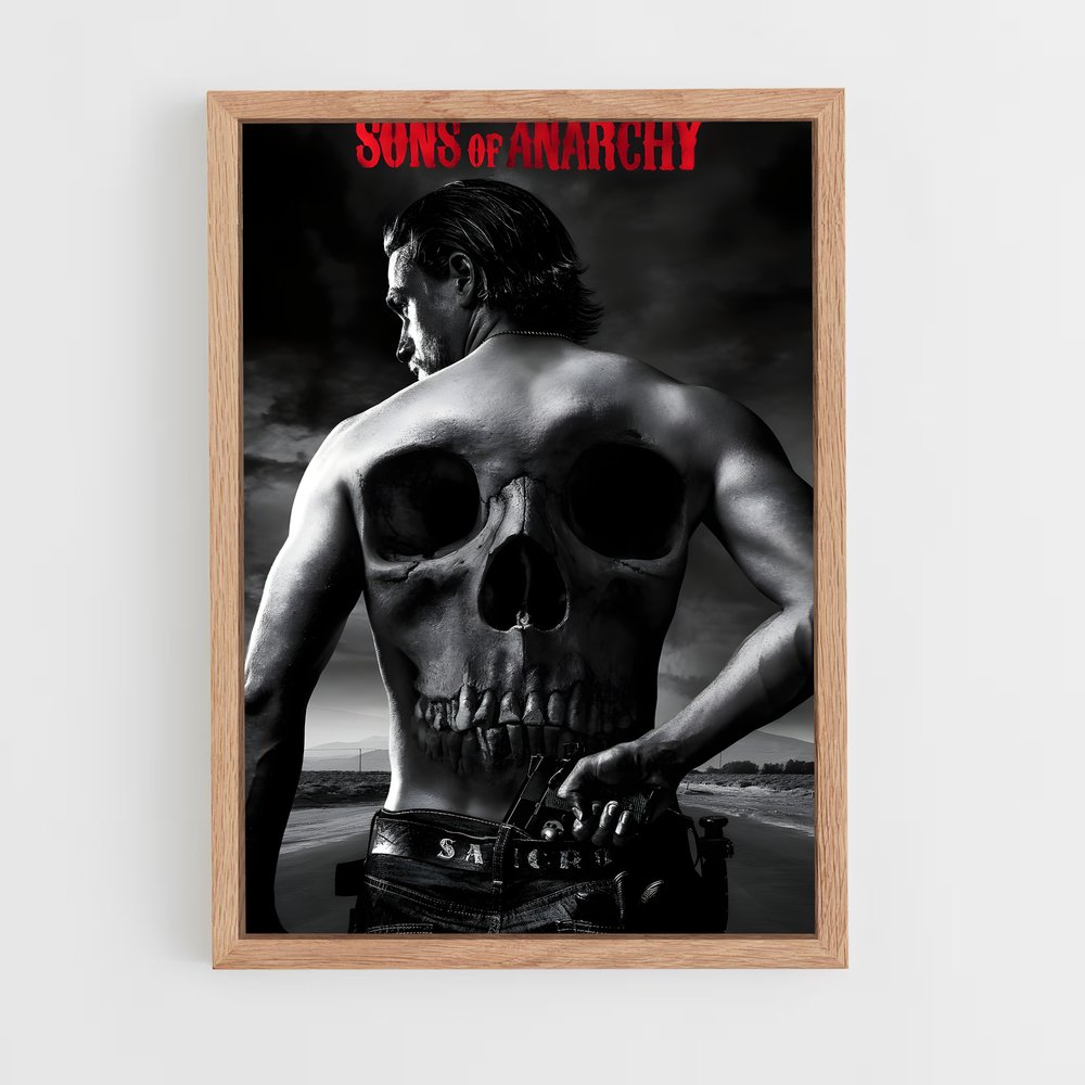 ap-sons of anarchy-4 cadre Bois clair