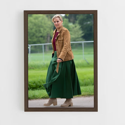 ap-sophie duchess of edinburgh-9 cadre Bois foncé