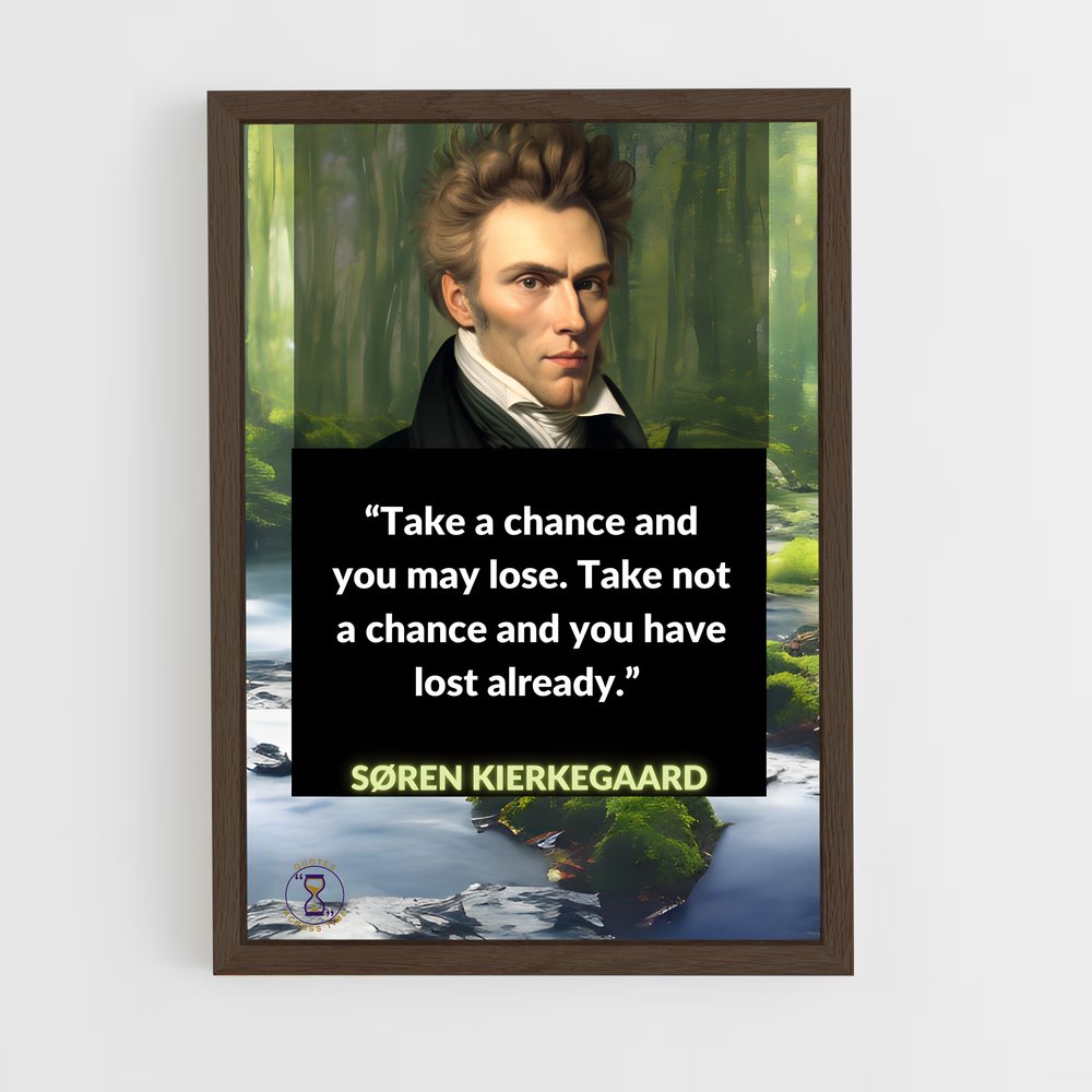 ap-soren kierkegaard-4 cadre Bois foncé