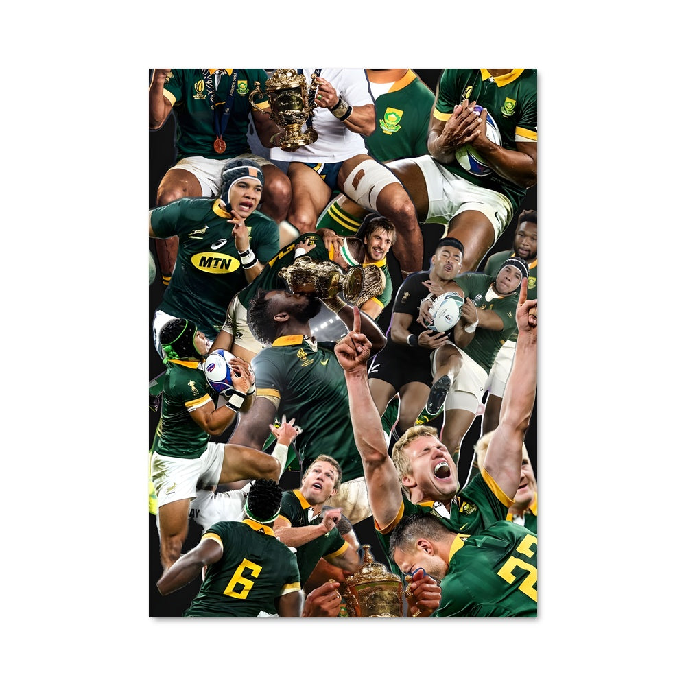 Poster La Fierté des Springboks