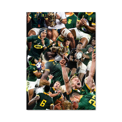 Poster La Fierté des Springboks