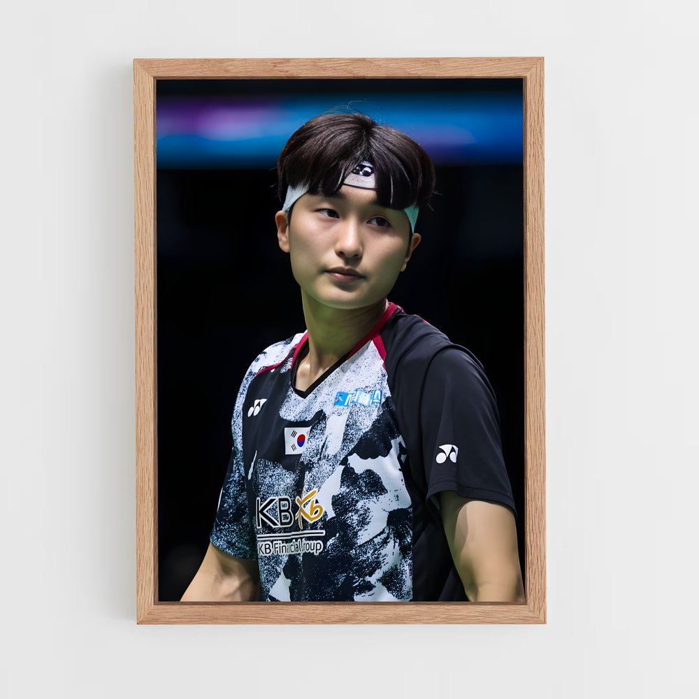 ap-south korea national badminton team-1 cadre Bois clair