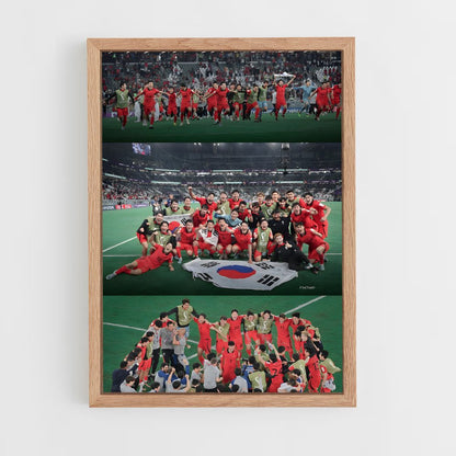ap-south korea national football team-1 cadre Bois clair