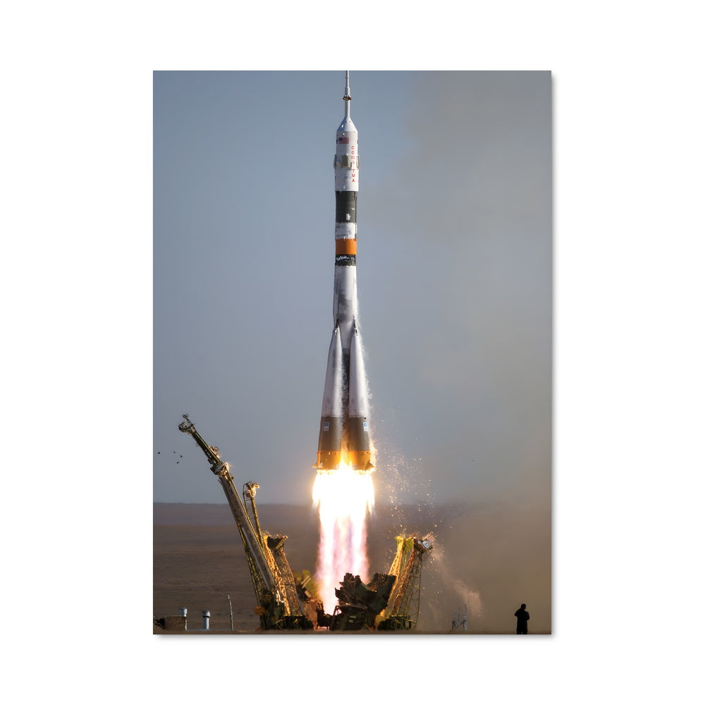 Poster Soyuz spacecraft 81121