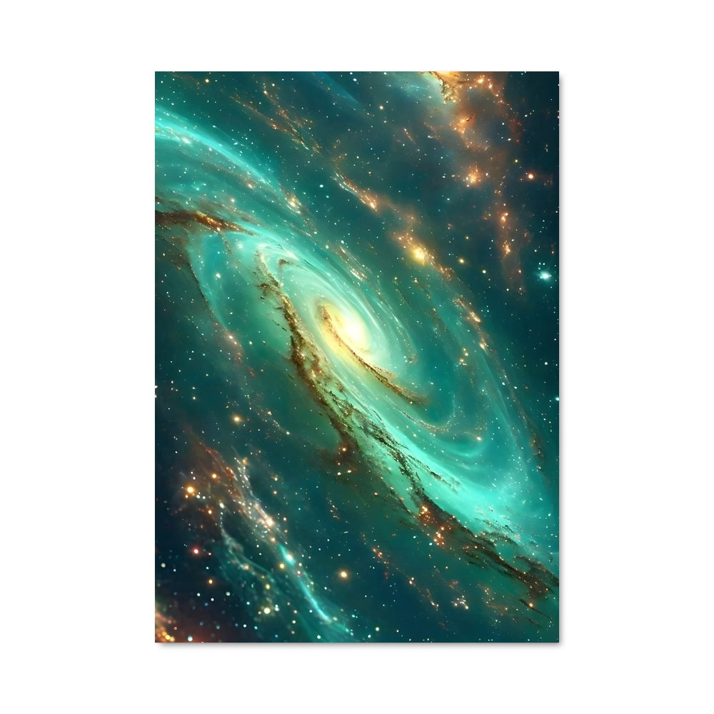 Poster Galaxie Émeraude