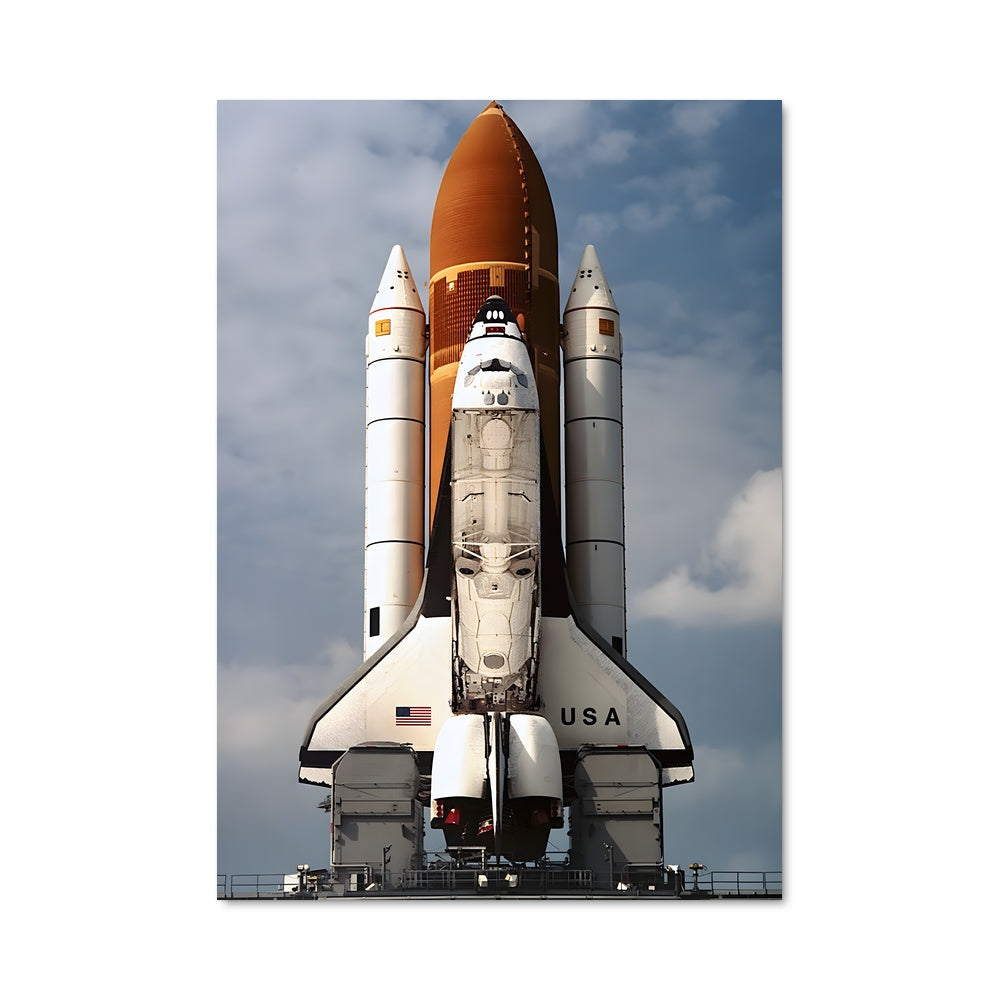 Poster Shuttle en Orbite