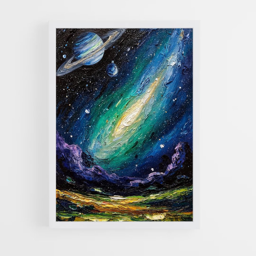 ap-space art-5 cadre Blanc
