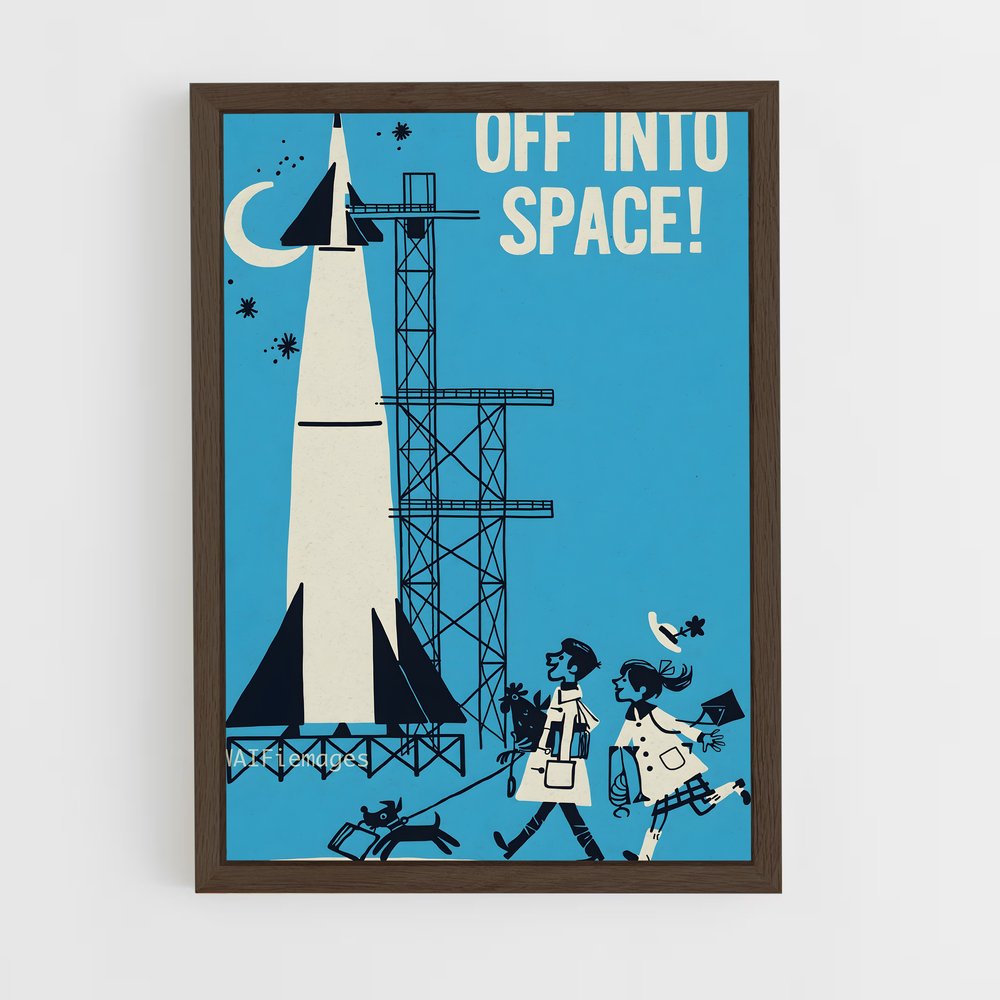 ap-space race-8 cadre Bois foncé
