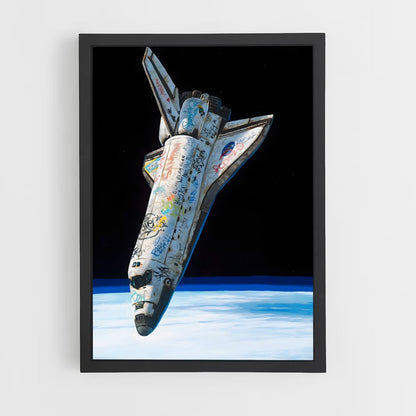 ap-space shuttle-2 cadre Noir