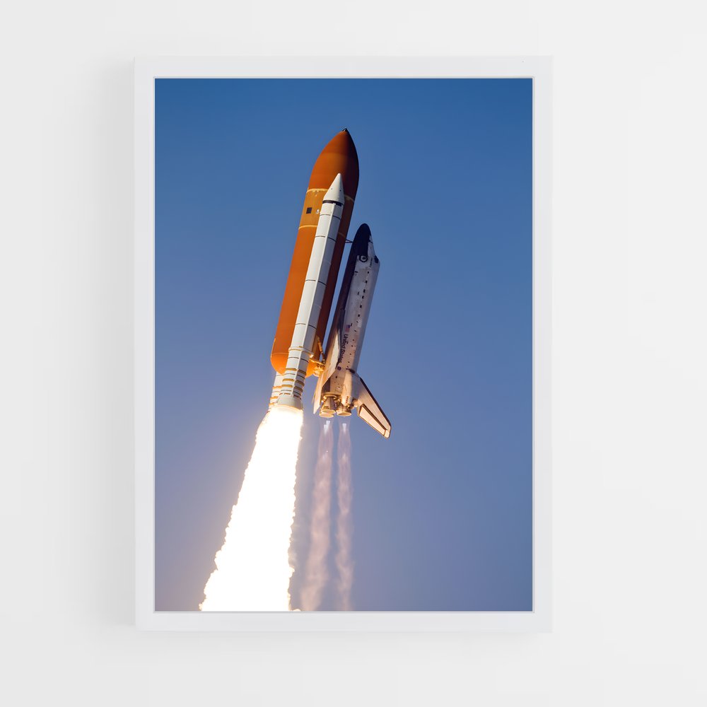 ap-space shuttle discovery-4 cadre Blanc