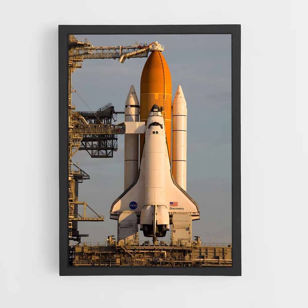 ap-space shuttle discovery-7 cadre Noir