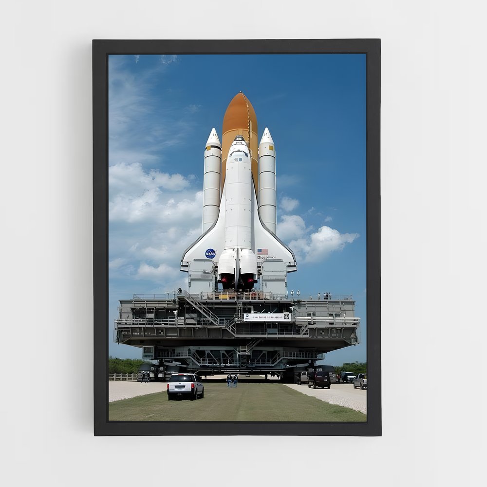 ap-space shuttle discovery-9 cadre Noir