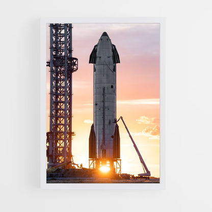 ap-spacex-9 cadre Blanc
