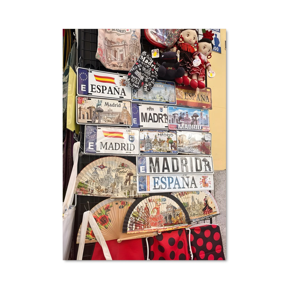 Poster Mosaïque Espagnole