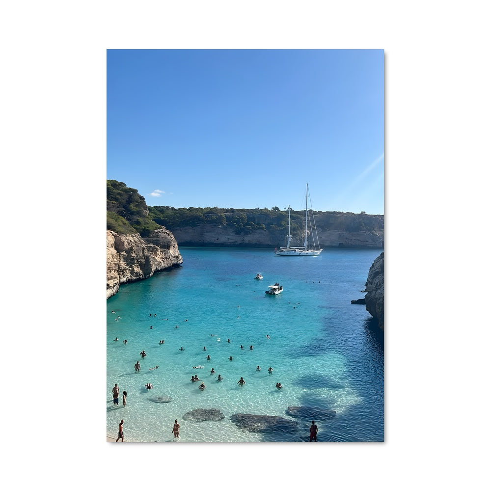 Poster Plage ensoleillée