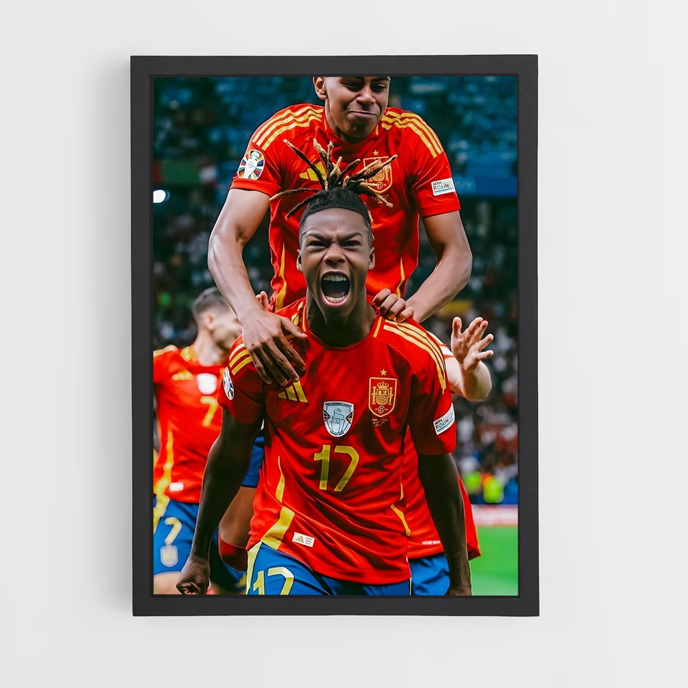 ap-spain national football team-8 cadre Noir