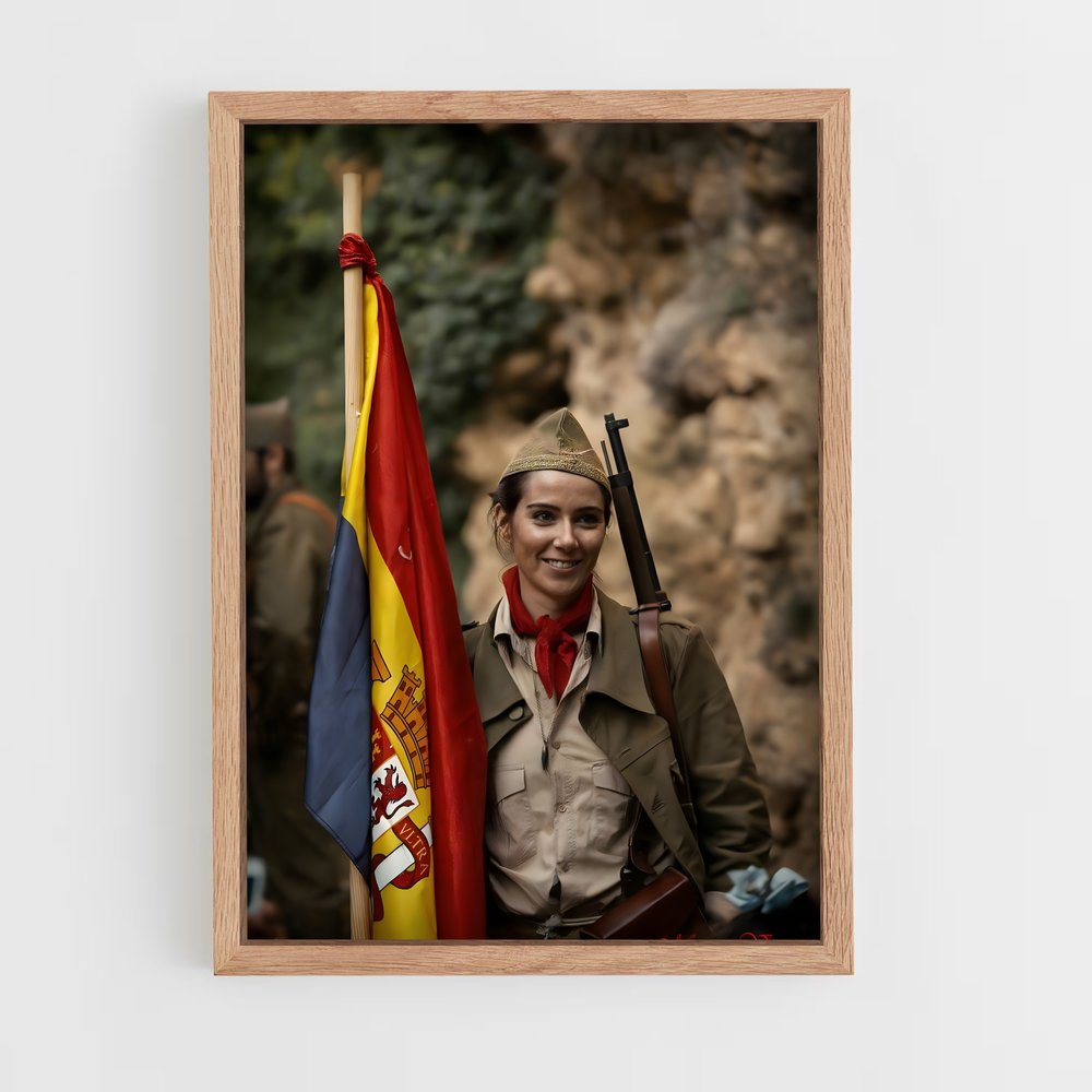 ap-spanish civil war-1 cadre Bois clair